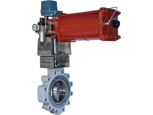Masoneilan 33000 Series Triple Offset Butterfly Valves
