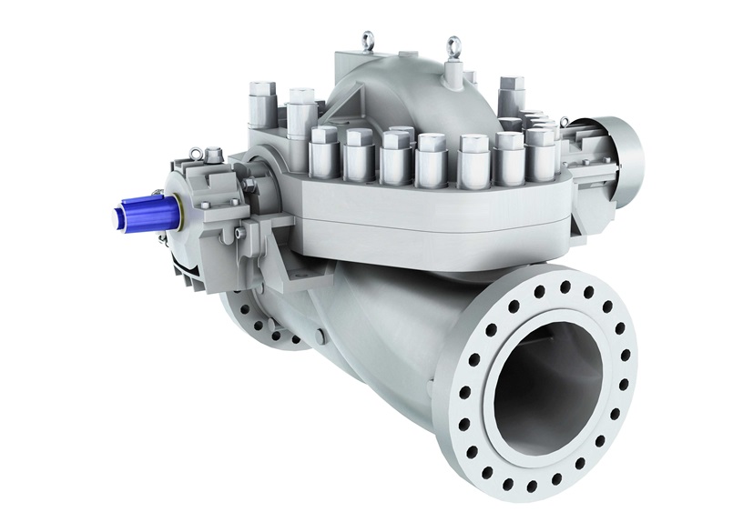 HSB axially split single stage between bearing pump