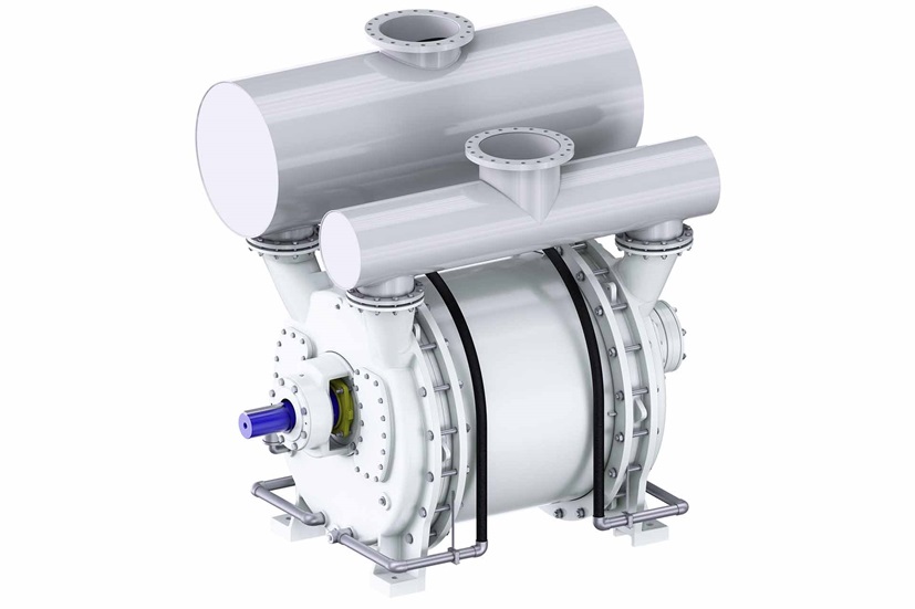 Sulzer Liquid ring vacuum pump type Ensival Moret VRN