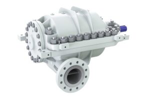 MSD-RO axial split multistage membrane feed pump