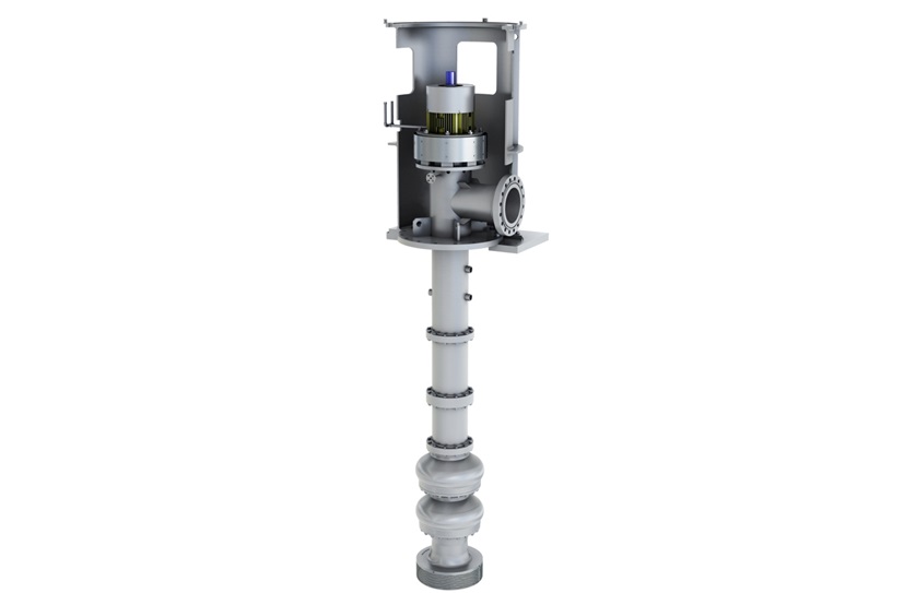Sulzer VEY and VNY molten salt pump for concentrated solar power