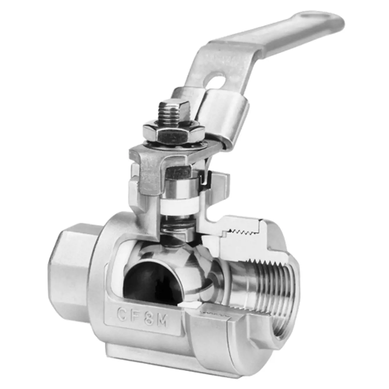 Jamesbury™ full port ball valve, series 6F