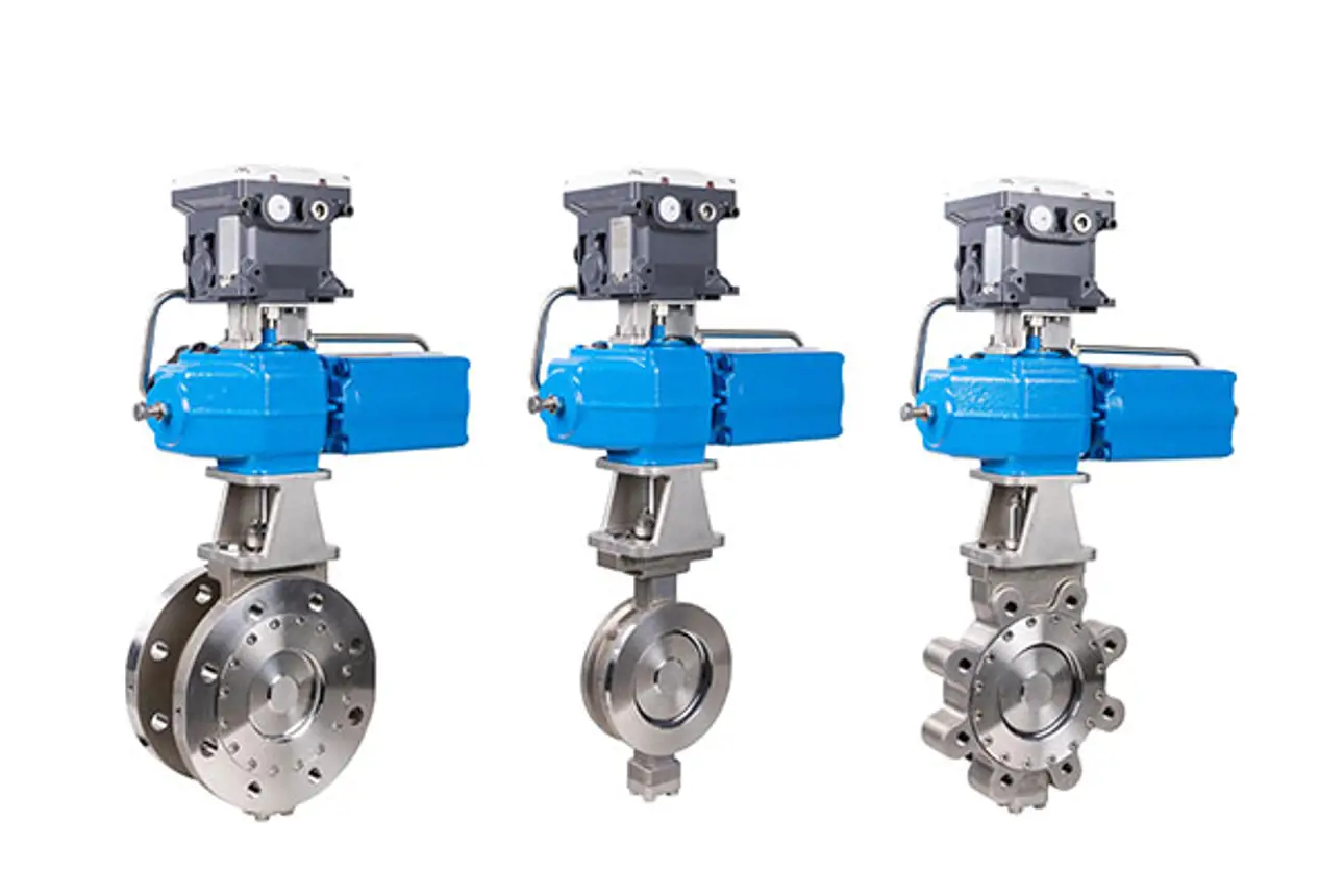 Neles butterfly valve, series L6, LW and LG