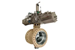 Neles butterfly valve, series BW