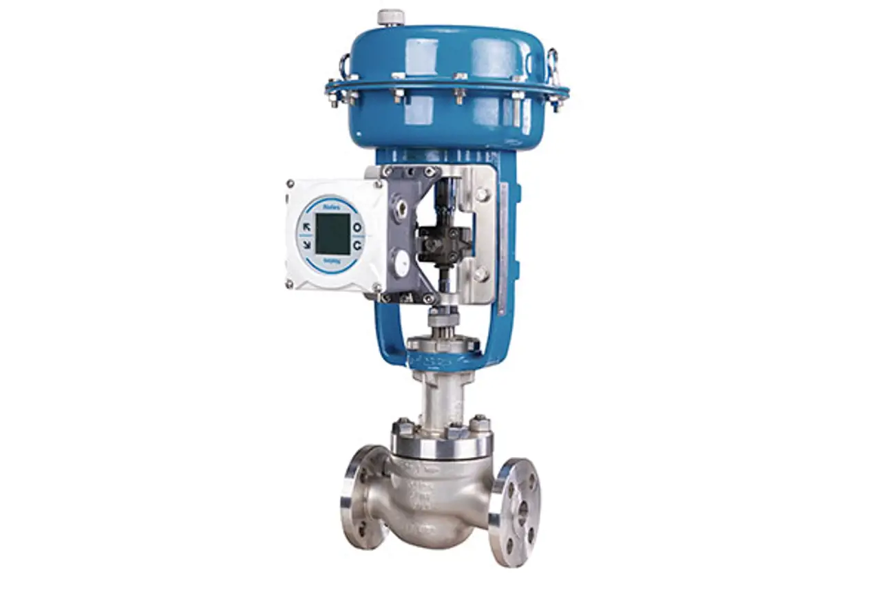 Neles top-guided globe valve, series GU
