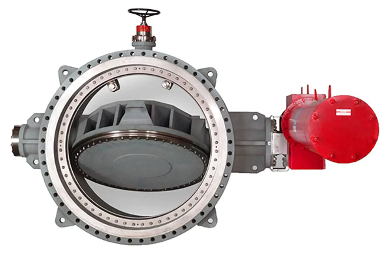 Neles high cycling butterfly valve, series BO