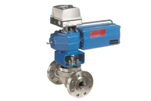 Neles soft seated trunnion ball valve, series 6D